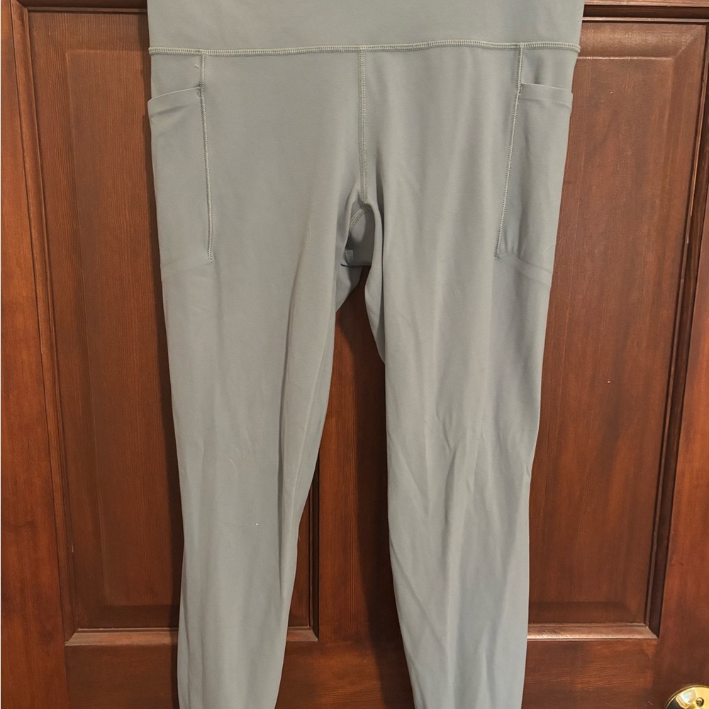 Athleta Gray/Blue Leggings